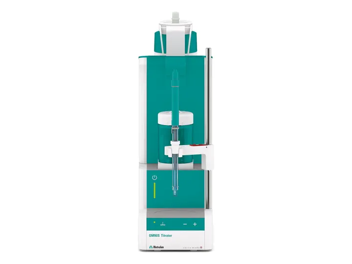自动电位滴定与卡尔费休水分测定系统（Metrohm OMNIS Advanced Titrator + OMNIS Coulometer Module）外观